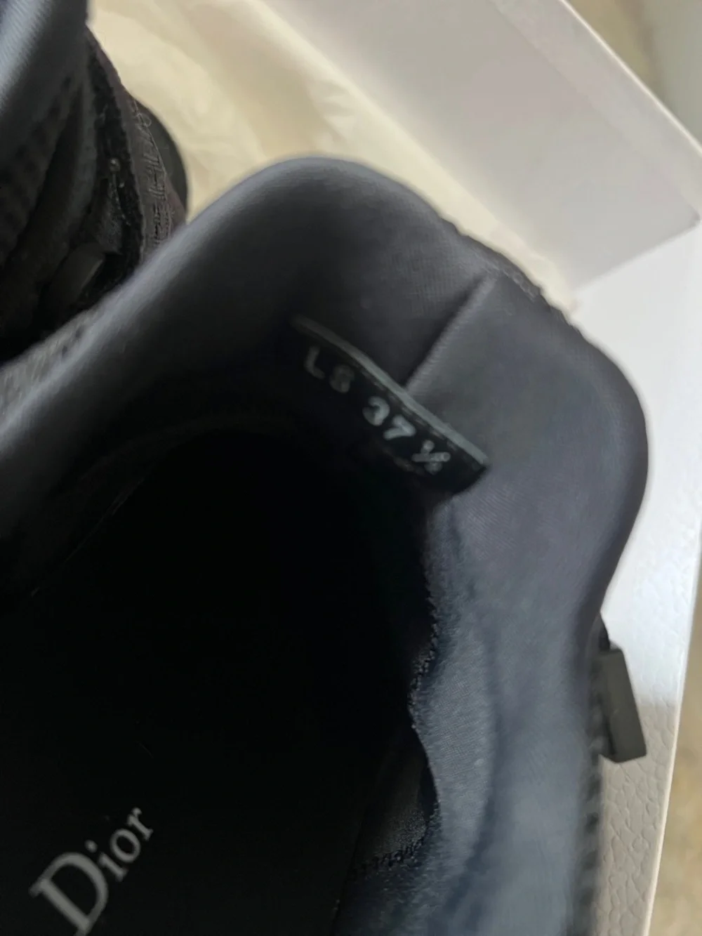 Dior Black women’s Strap Sneakers - Picture 5 of 9